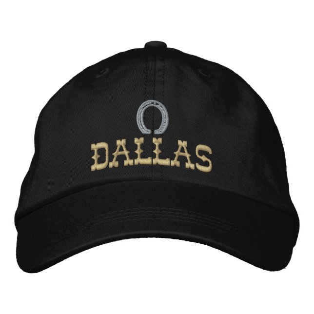 Embroidered Dallas Cap (Front)