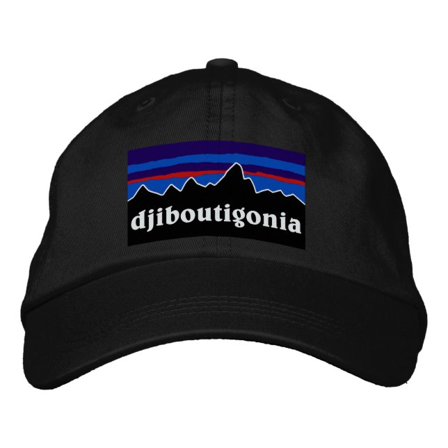Embroidered Djiboutigonia Hat (Front)