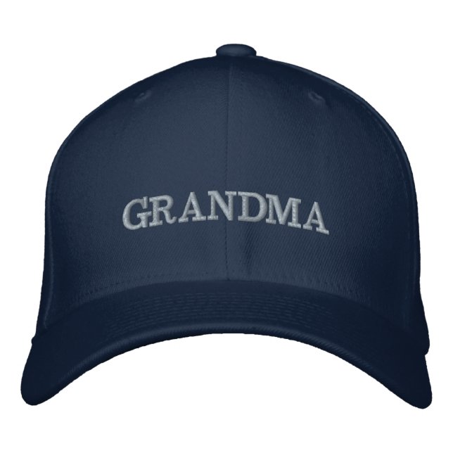 Embroidered Grandma Hat (Front)