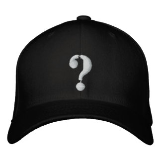 ? EMBROIDERED HAT