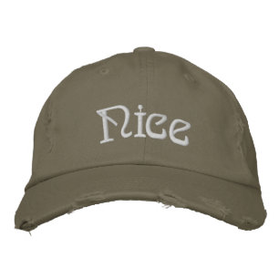 Embroidered Hat - Personalised Christmas Nice