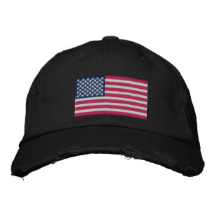 Embroidered Hat USA