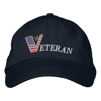 Embroidered Hat Veteran