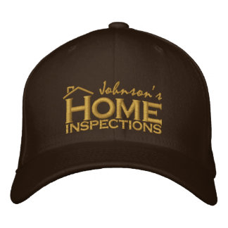 Embroidered Home Inspections Embroidered Hat