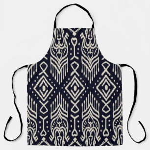 Embroidered Ikat Fabric: Ethnic Elegance. Apron