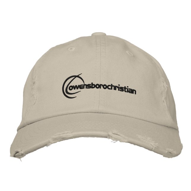 Embroidered Logo Hat Brown (Front)