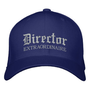 Embroidered Music Director Cap