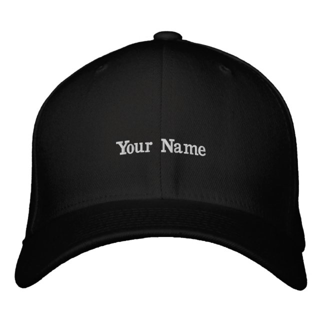 Embroidered Name Cap  (Front)