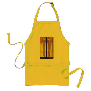 Embroidered Panels by Margaret Macdonald Standard Apron