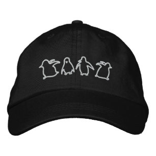Embroidered Penguin Hat
