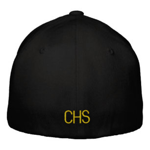 Embroidered School Initials Team Color Sports Hat