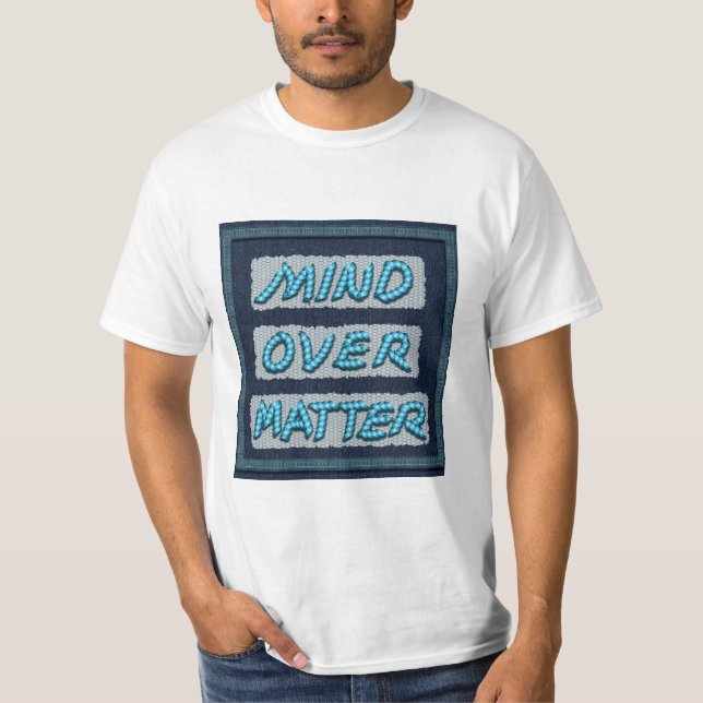 "Embroidered Strength, Mental Triumph" T-Shirt (Front)