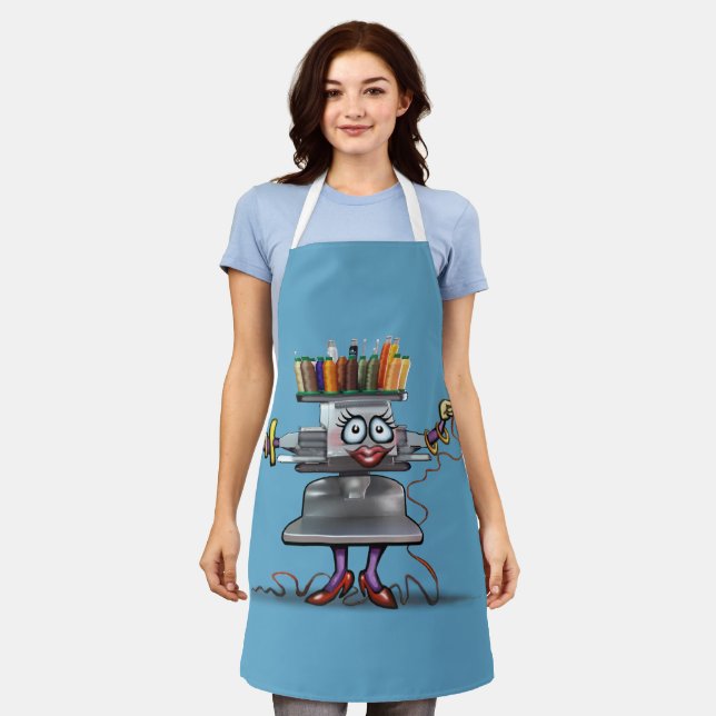 Embroidery Apron (Worn)
