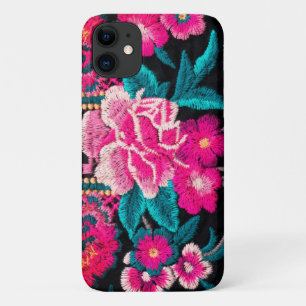 Embroidery flower tapestry Case-Mate iPhone case