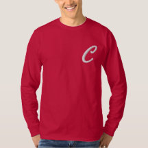 Embroidery Monogram Letter C Initial