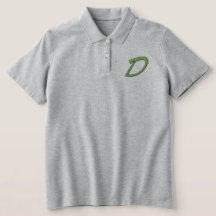 Embroidery Monogram Letter D Initial