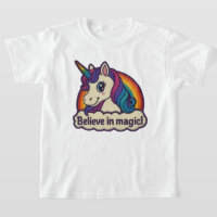 Embroidery Mythic Unicorn Magical Horned Animal 