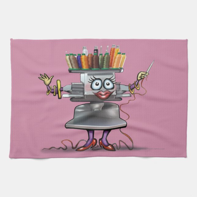 Embroidery Tea Towel (Horizontal)