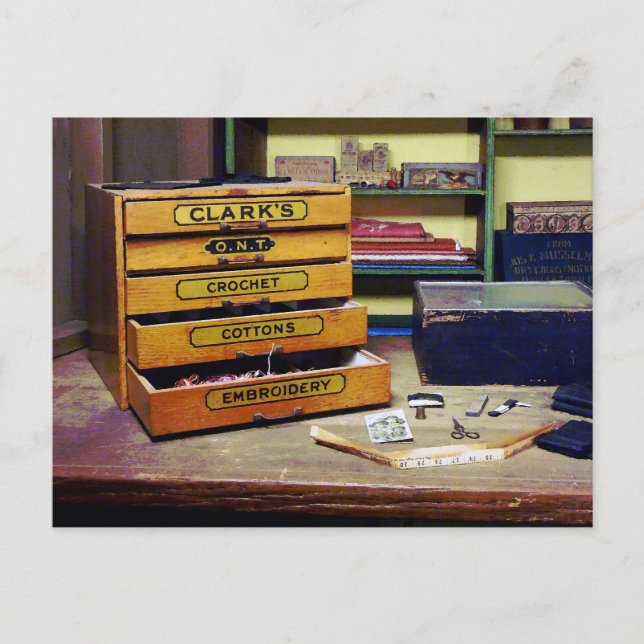 Embroidery Thread for Sale Postcard (Front)