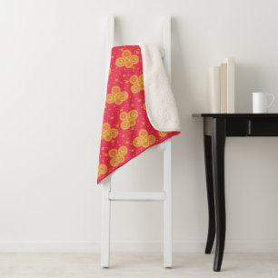 Embryonic Thought LL Sherpa Blanket