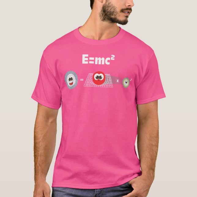 Emc2 Cosmology Science Space Universe Galaxy Astro T-Shirt (Front)