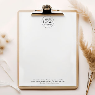 EMELIA Simple Professional Business Logo Company Custom Letterhead