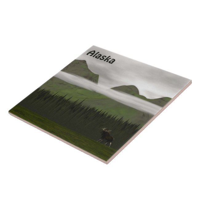 Emerald Alaska Tile (Side)