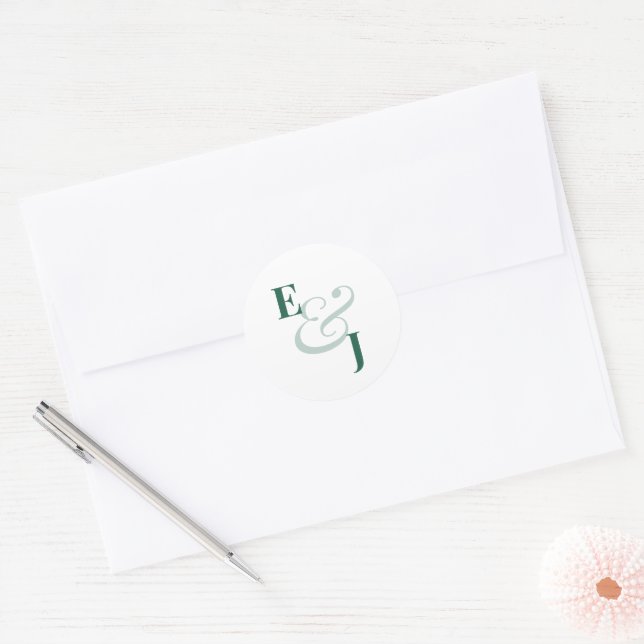 Emerald Ampersand Wedding | Envelope Seal (Envelope)