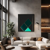 Emerald and Gold Minimalism