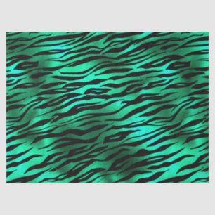 Emerald and Gold Safari Series Design 10 Tissue Paper