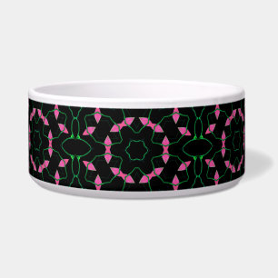 Emerald and Pink Kaleidoscope 