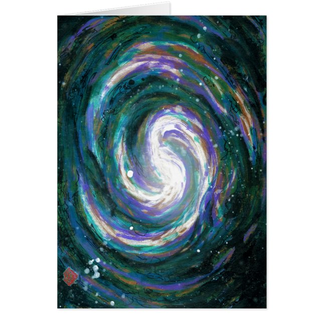 Emerald and Purple Galaxy (Front)