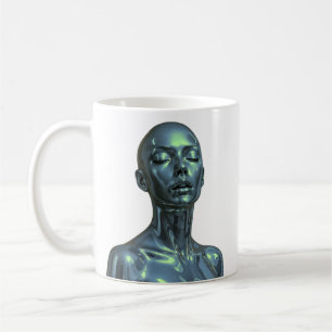 Emerald Android Beauty Coffee Mug