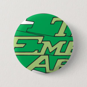 Emerald Archer Logo 6 Cm Round Badge