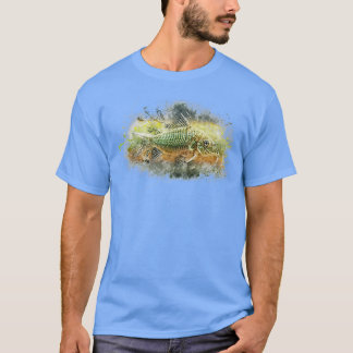 Emerald armoured catfish Brochis splendens T-Shirt