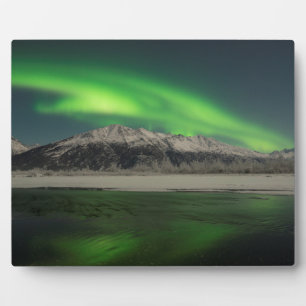 Emerald Aurora Plaque