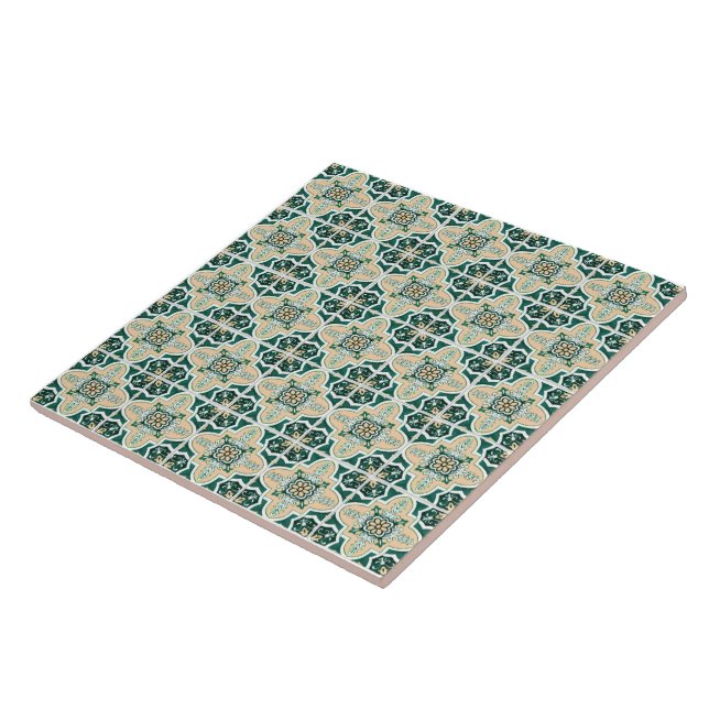 Emerald Azulejo Tiles (Side)