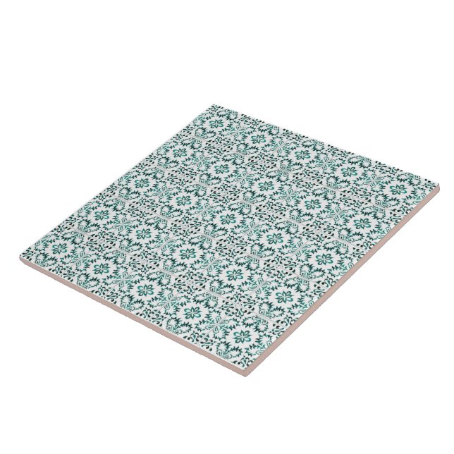 Emerald Azulejo Tiles (Side)