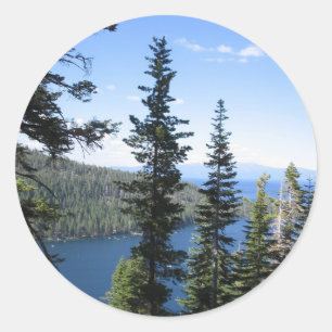 Emerald Bay Classic Round Sticker