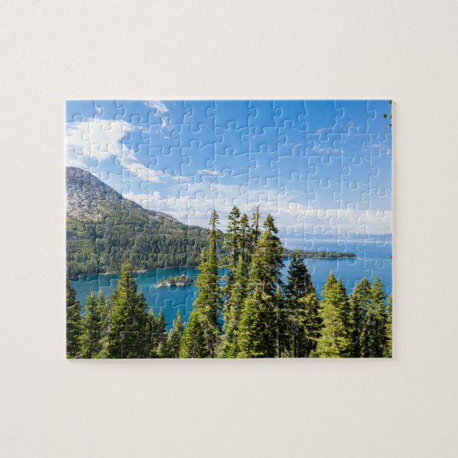 Emerald Bay Lake Tahoe Jigsaw Puzzle (Horizontal)