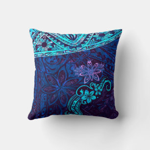 Emerald Blue Splash Of Tie Dye Blissful Island 550 Cushion