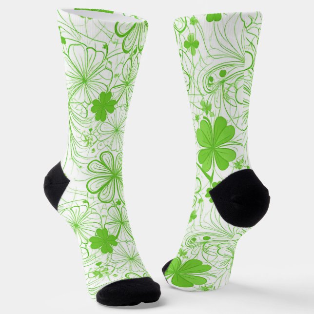 Emerald Breeze Socks (Angled)