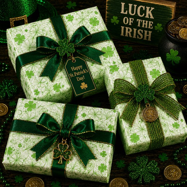 Emerald Breeze Wrapping Paper Sheet (Creator Uploaded)