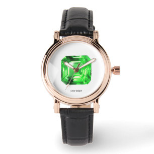 Emerald, Bright Green Watch