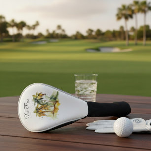 Emerald Canopy, custom Golf Head Cover