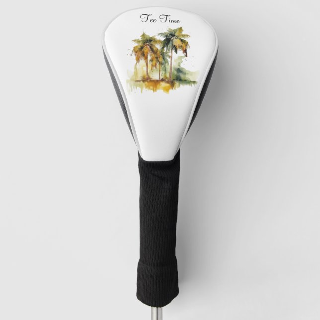 Emerald Canopy, custom Golf Head Cover (Front)