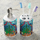 Emerald Castle Stainglass art Wizard of Oz.