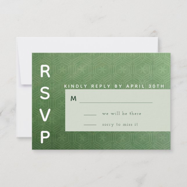 Emerald City RSVP Card (Front)