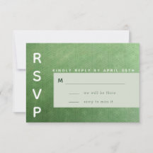 Emerald City RSVP Card