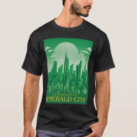 Emerald City Vintage Travel Poster